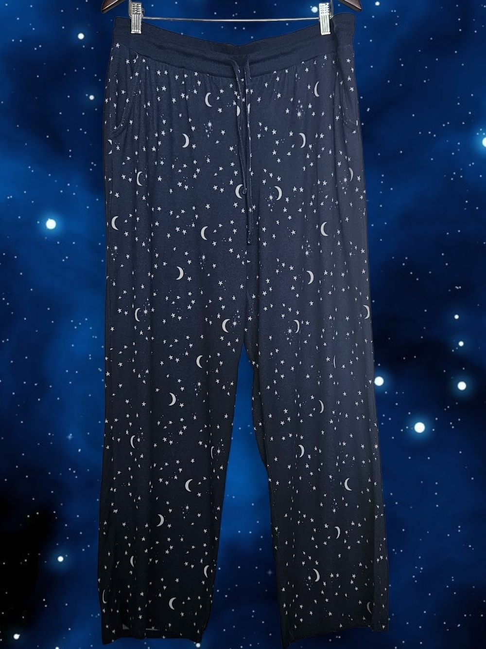 Maurices Navy Moon & Star Print Pajama Pants